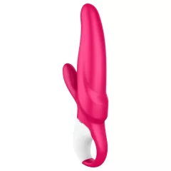   Satisfyer Mr. Rabbit - vodotěsný vibrátor s klitorálním ramenem (růžový)