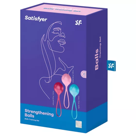 Satisfyer - venušiny kuličky - posilovací sada 3 ks