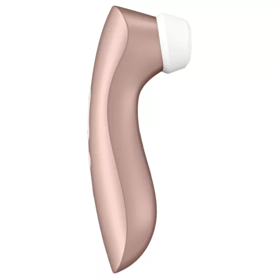 Satisfyer Pro 2+ - nabíjecí stimulátor klitorisu s vibrací - hnědý