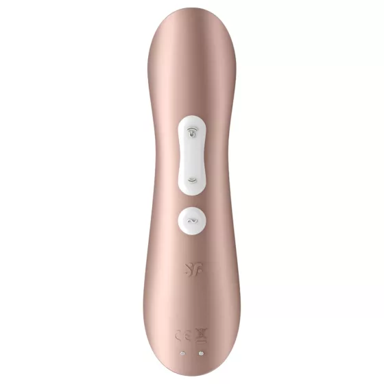 Satisfyer Pro 2+ - nabíjecí stimulátor klitorisu s vibrací - hnědý