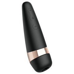   Satisfyer Pro 3+ - vodotěsný, akumulátorový dráždič klitorisu (černý)