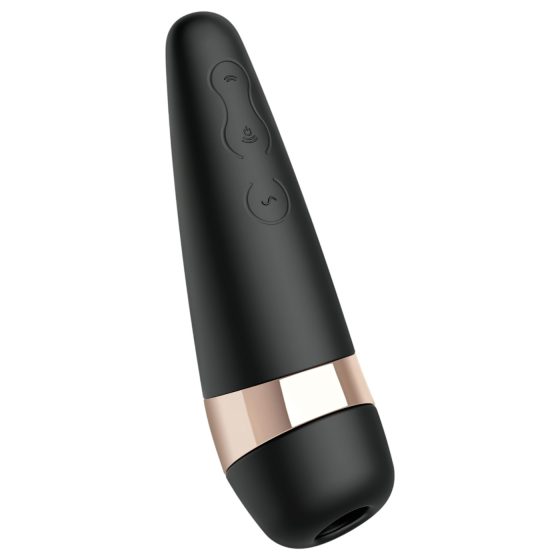 Satisfyer Pro 3+ - vodotěsný, akumulátorový stimulátor klitorisu (černý)