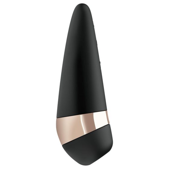 Satisfyer Pro 3+ - vodotěsný, akumulátorový stimulátor klitorisu (černý)