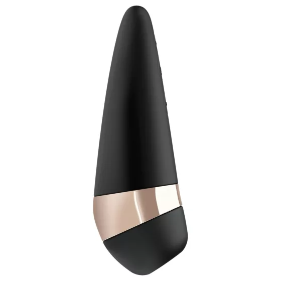 Satisfyer Pro 3+ - vodotěsný, akumulátorový vibrátor na dráždění klitorisu (černý)