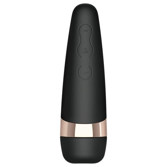 Satisfyer Pro 3+ - vodotěsný, akumulátorový stimulátor klitorisu (černý)