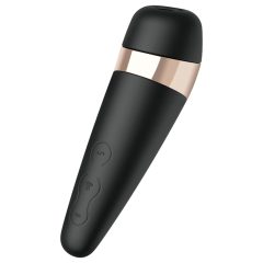   Satisfyer Pro 3+ - vodotěsný akumulátorový stimulátor klitorisu (černý)