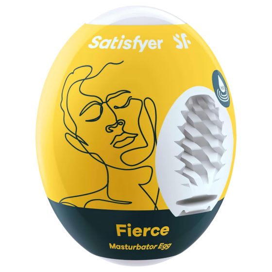 Satisfyer Egg Fierce - vajíčko masturbátor (1 ks)