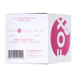 / Loovara Fox 53 veganské kondomy - 53mm (12ks)