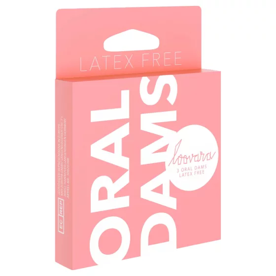 Loovara Oral Dams - orální roušky bez latexu (3 ks)