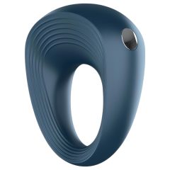   Satisfyer Power Ring - vodotěsný vibrační erekční kroužek (šedý)