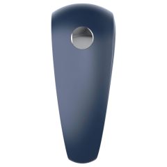   Satisfyer Power Ring - vodotěsný vibrační erekční kroužek (šedý)