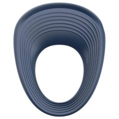   Satisfyer Power Ring - vodotěsný vibrační erekční kroužek (šedý)