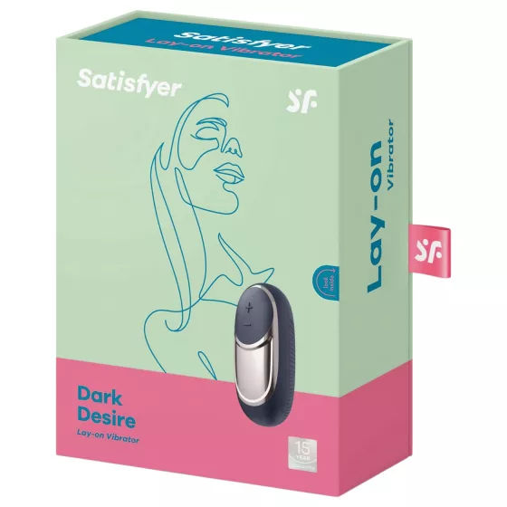 Satisfyer Dark Desire - akumulátorový klitorální vibrátor (černý)