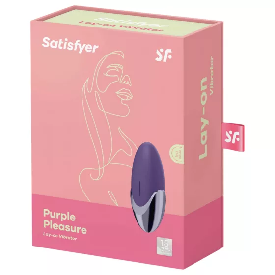 Satisfyer Purple Pleasure - vibrátor na klitoris - dobíjecí - fialový