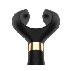   Satisfyer Endless Fun - akumulátorový, vodotěsný párový vibrátor (černý)