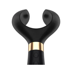   Satisfyer Endless Fun - akumulátorový, vodotěsný párový vibrátor (černý)