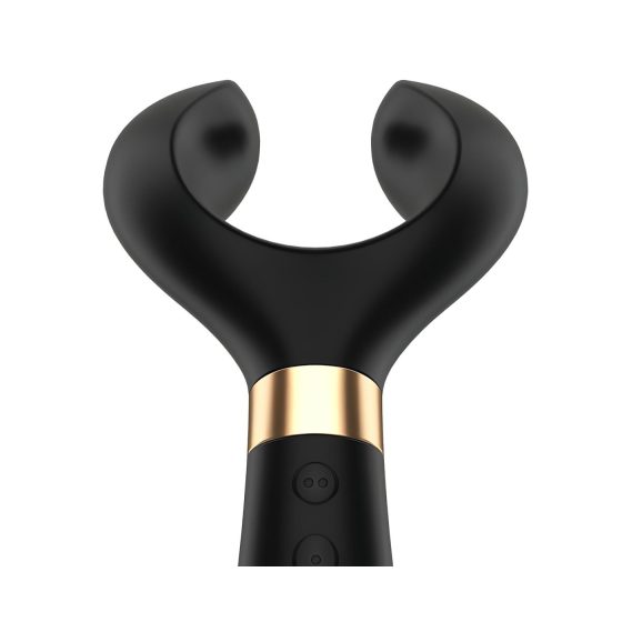 Satisfyer Endless Fun - akumulátorový, vodotěsný párový vibrátor (černý)