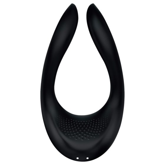 Satisfyer Endless Joy - akumulátorový, vodotěsný párový vibrátor (černý)