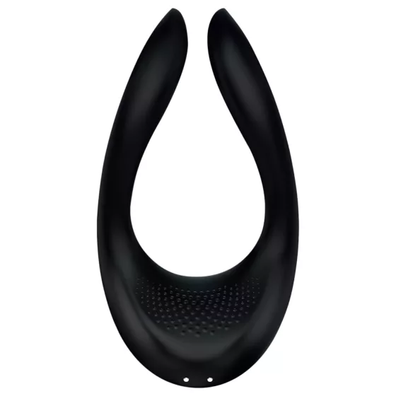 Satisfyer Endless Joy - akumulátorový, vodotěsný párový vibrátor (černý)