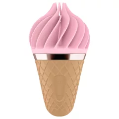   Satisfyer Sweet Treat - akumulátorový rotační vibrátor na klitoris (růžovo-hnědý)