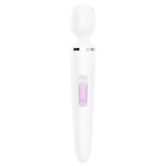 Satisfyer Wand-er Woman - vodotěsný masážní vibrátor (bílý)