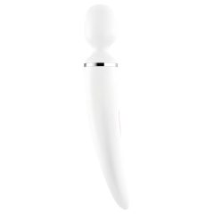   Satisfyer Wand-er Woman - vodotěsný masážní vibrátor (bílý)
