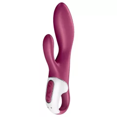   Satisfyer Heated Affair - hřejivý vibrátor s raménkem na klitoris (červený)