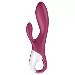   Satisfyer Heated Affair - hřejivý vibrátor s raménkem na klitoris (červený)