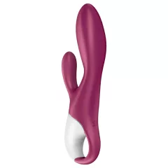   Satisfyer Heated Affair - hřejivý vibrátor s raménkem na klitoris (červený)