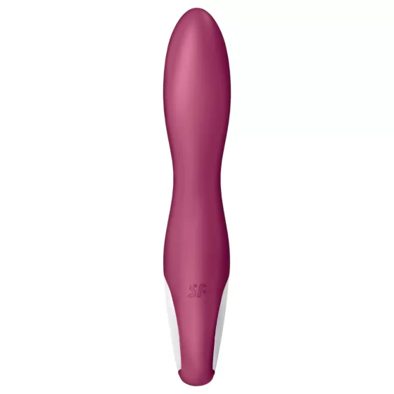 Satisfyer Heated Affair - hřejivý vibrátor s raménkem na klitoris (červený)