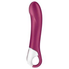   Satisfyer Big Heat - dobíjecí, vyhřívaný vibrátor na bod G (červený)