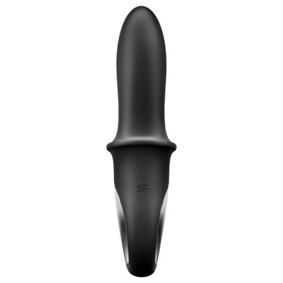 Satisfyer Hot Passion - chytrý hřející anální vibrátor (černý)