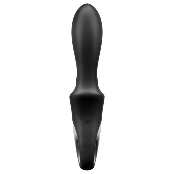 Satisfyer Heat Climax+ – chytrý, vyhřívaný anální vibrátor (černý)