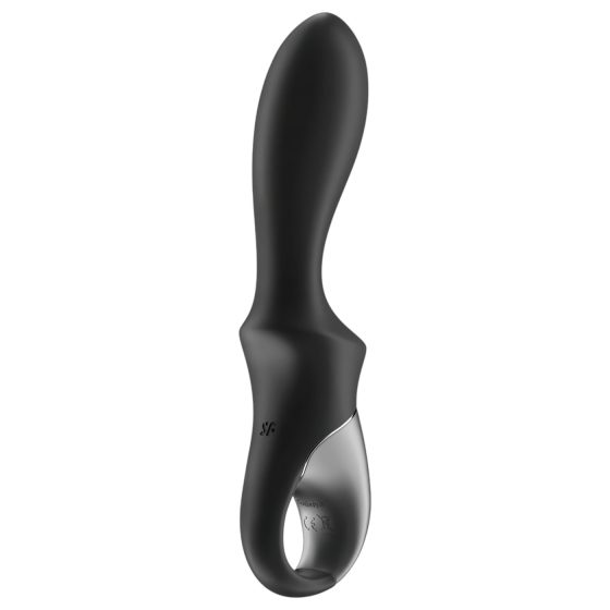 Satisfyer Heat Climax - chytrý, vyhřívaný anální vibrátor (černý)