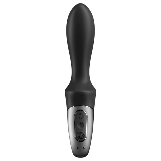 Satisfyer Heat Climax - chytrý, vyhřívaný anální vibrátor (černý)