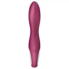   Satisfyer Heated Thrill - chytrý zahřívací vibrátor - červený