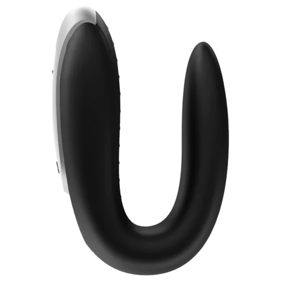 Satisfyer Double Fun - párový vibrátor ovládaný aplikací (černý)