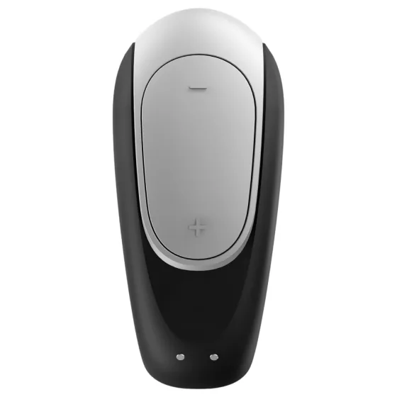 Satisfyer Double Fun - párový vibrátor ovládaný aplikací (černý)