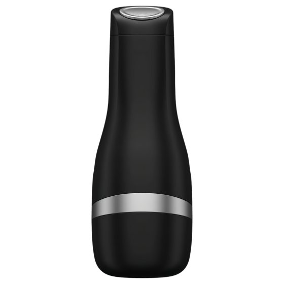 Satisfyer Men Classic - manuální vakuový masturbátor - stříbrný