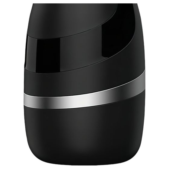 Satisfyer Men Classic - manuální vakuový masturbátor - stříbrný