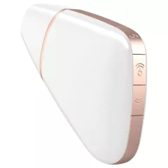   Satisfyer Love Triangle - aplikací řízený stimulátor klitorisu s tlakovými vlnami (bílý)