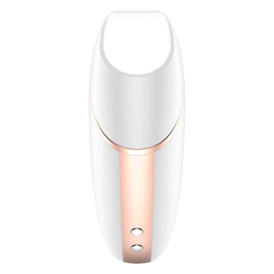 Satisfyer Love Triangle - nabíjecí, vodotěsný, smart vibrátor a stimulátor na klitoris (bílý)