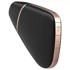   Satisfyer Love Triangle - aplikací ovládaný stimulátor klitorisu s tlakovými vlnami (černý)