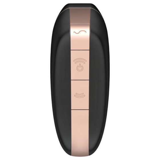 Satisfyer Love Triangle - chytrý stimulátor klitorisu s tlakovou vlnou (černý)