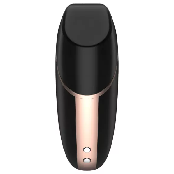 Satisfyer Love Triangle - aplikací ovládaný stimulátor klitorisu s tlakovými vlnami (černý)