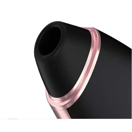 Satisfyer Love Triangle - aplikací ovládaný stimulátor klitorisu s tlakovými vlnami (černý)