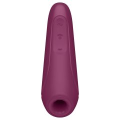   Satisfyer Curvy 1+ - chytrý stimulátor klitorisu s tlakovými vlnami - červený