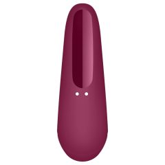   Satisfyer Curvy 1+ - chytrý stimulátor klitorisu s tlakovými vlnami - červený