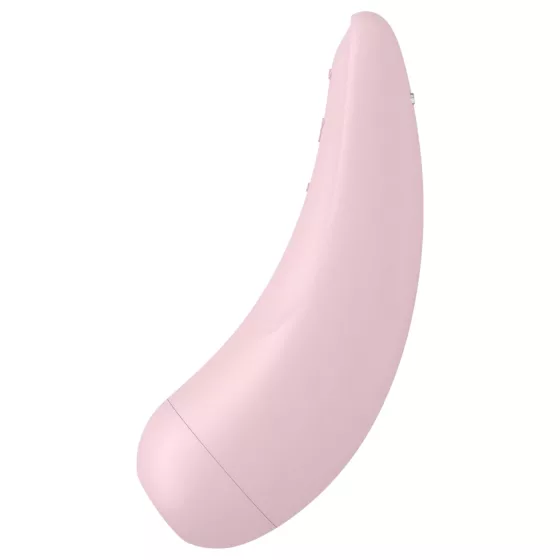 Satisfyer Curvy 2+ - chytrý stimulátor klitorisu na vlny vzduchu - růžový