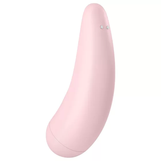 Satisfyer Curvy 2+ - chytrý stimulátor klitorisu na vlny vzduchu - růžový